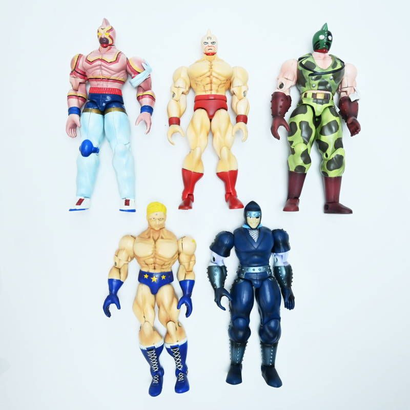 T02-s037 浪漫堂 キン肉マン アクションフィギュア 16体まとめ 本体のみ T02-s037 浪漫堂 キン肉マン アクションフィギュア 16体まとめ