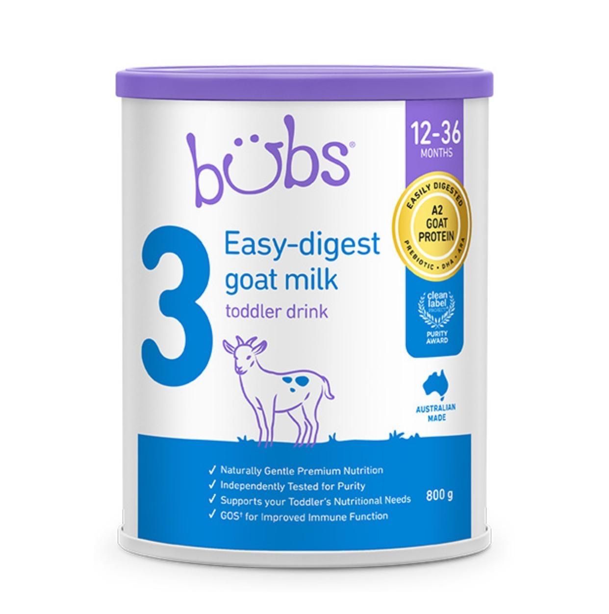 2缶) Bubs バブズ オーガニック 粉ミルク ステップ3 mydeen出品 【公式