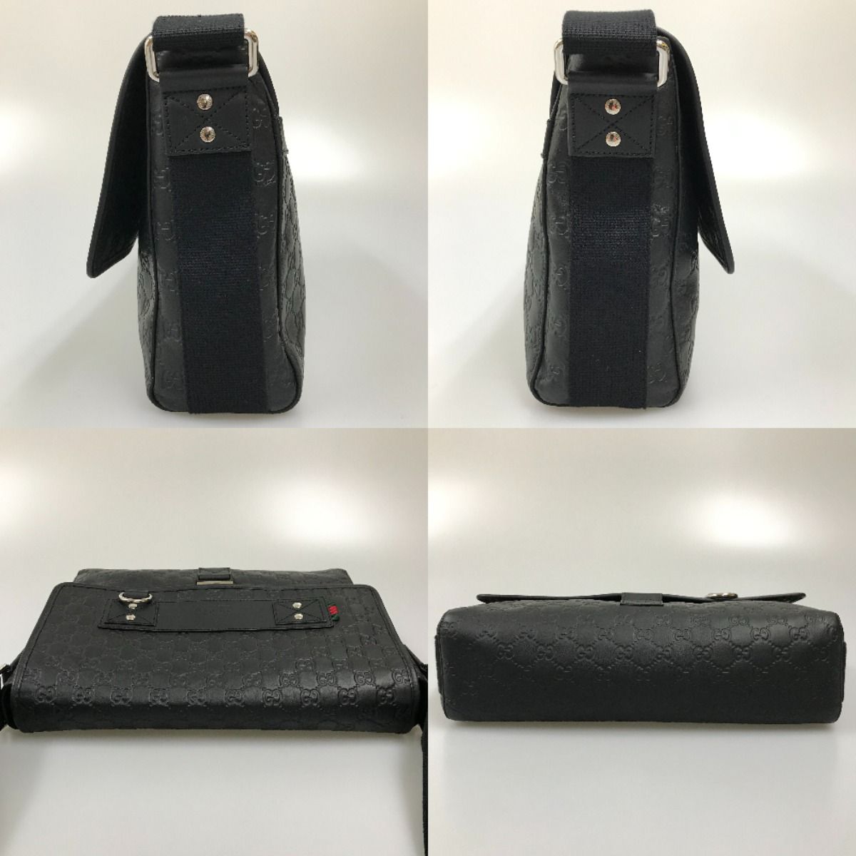 GUCCI グッチ シマ シェリーライン メッセンジャーバッグ／ショルダー