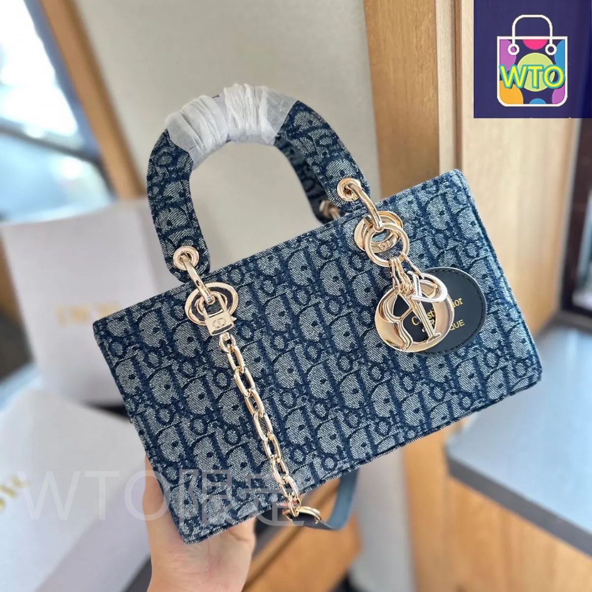 美品☆Dior☆ Lady ショルダーバッグ ハンドバッグ｜本日限定