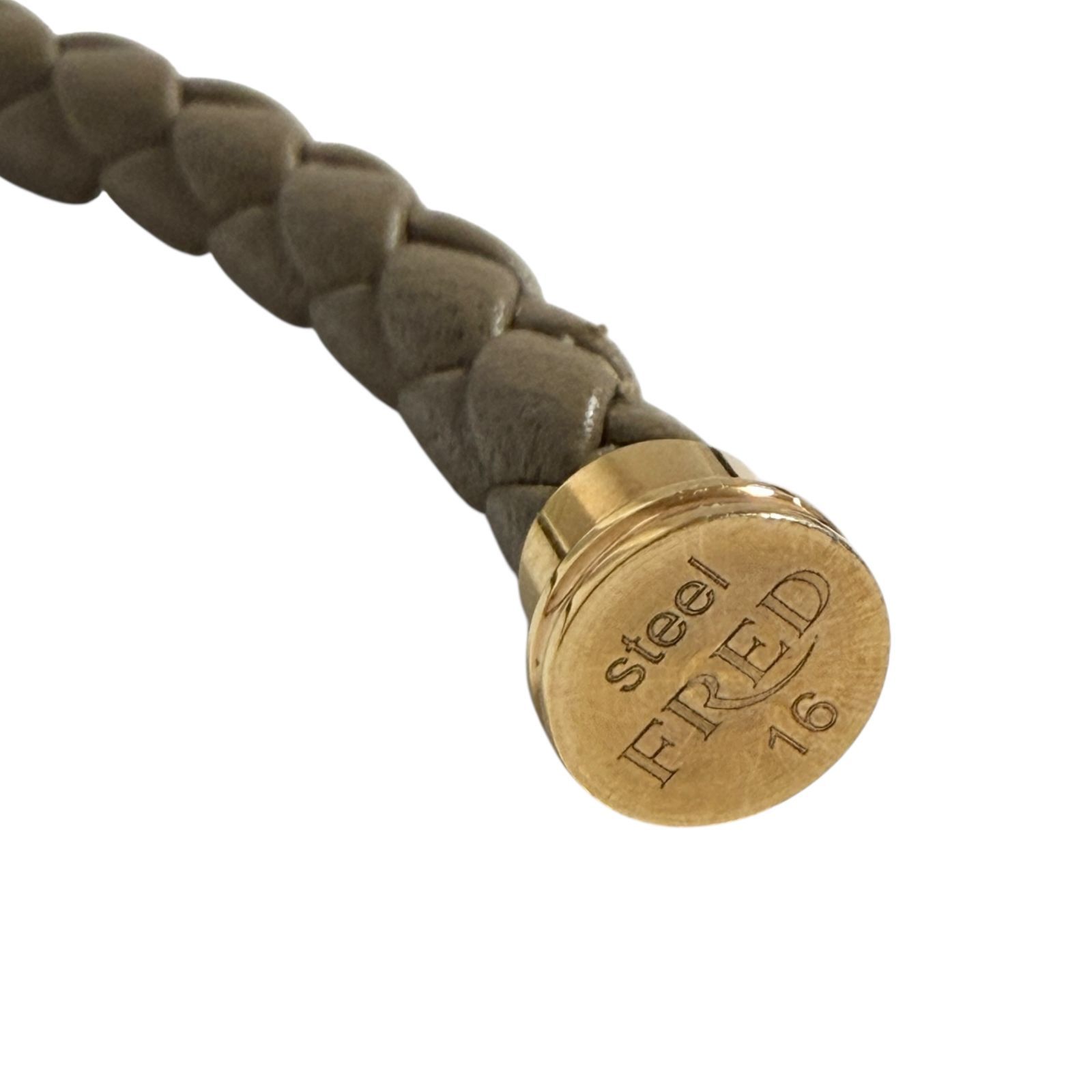 フレッド メンズ レディース ブレスレット ケーブル レザー 16 ラージモデル WWW_SUPERTOOLSSHOP_NL