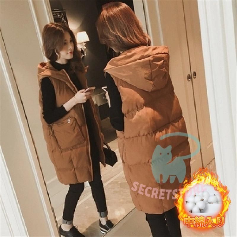 ノースリーブ ダウンコートLYX数量