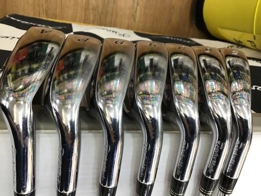 テーラーメイド r7 XR 2007 9S アイアンセット IR GS 75 フレックスR メンズ 男性用 右利き 右用 Cランク ゴルフクラブ