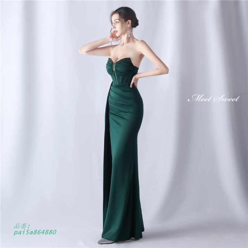 パーティードレス サテン