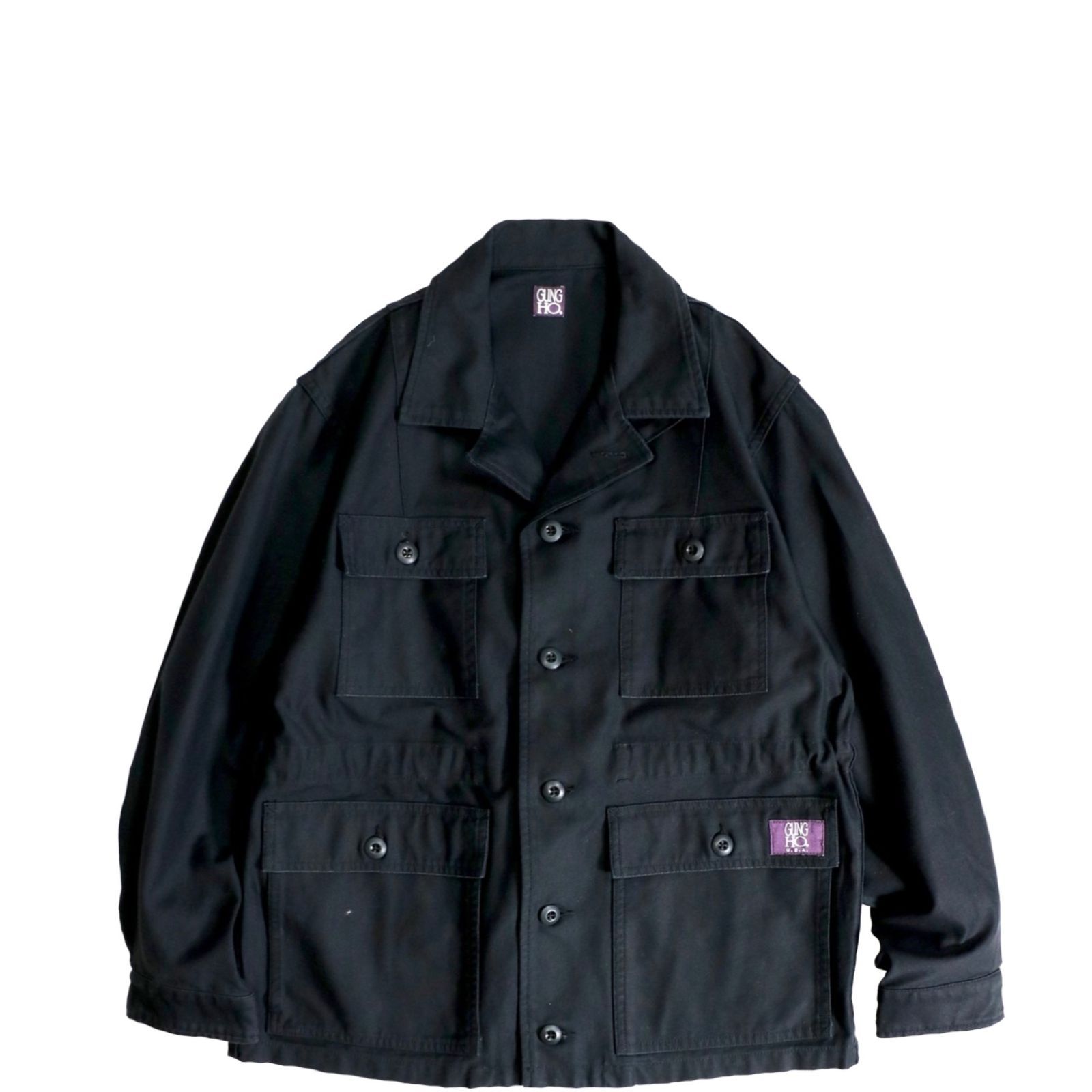 GUNG HO / OFFICER JACKET   color:BLACK