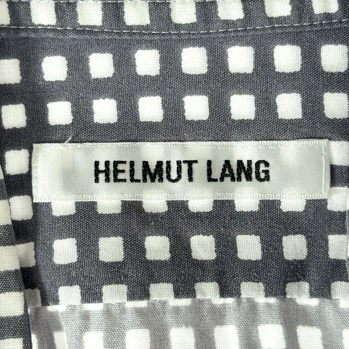 HELMUT LANG ヘルムート ラング モザイクドットシャツ グレー S