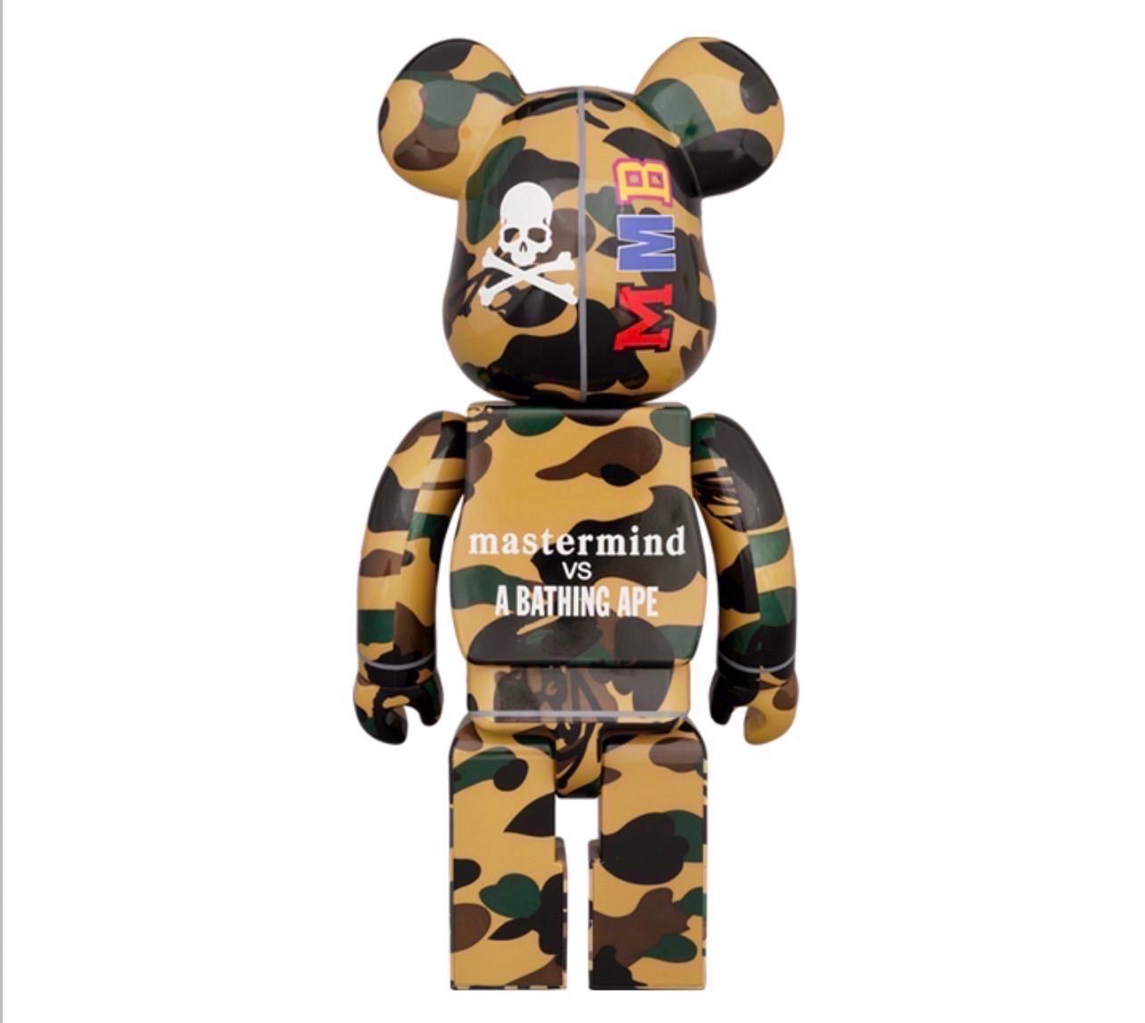 MASTERMIND VS A BATHING APE ベアブリック 1000% mastermind VS BAPE® BE@RBRICK 1000% | bape.com