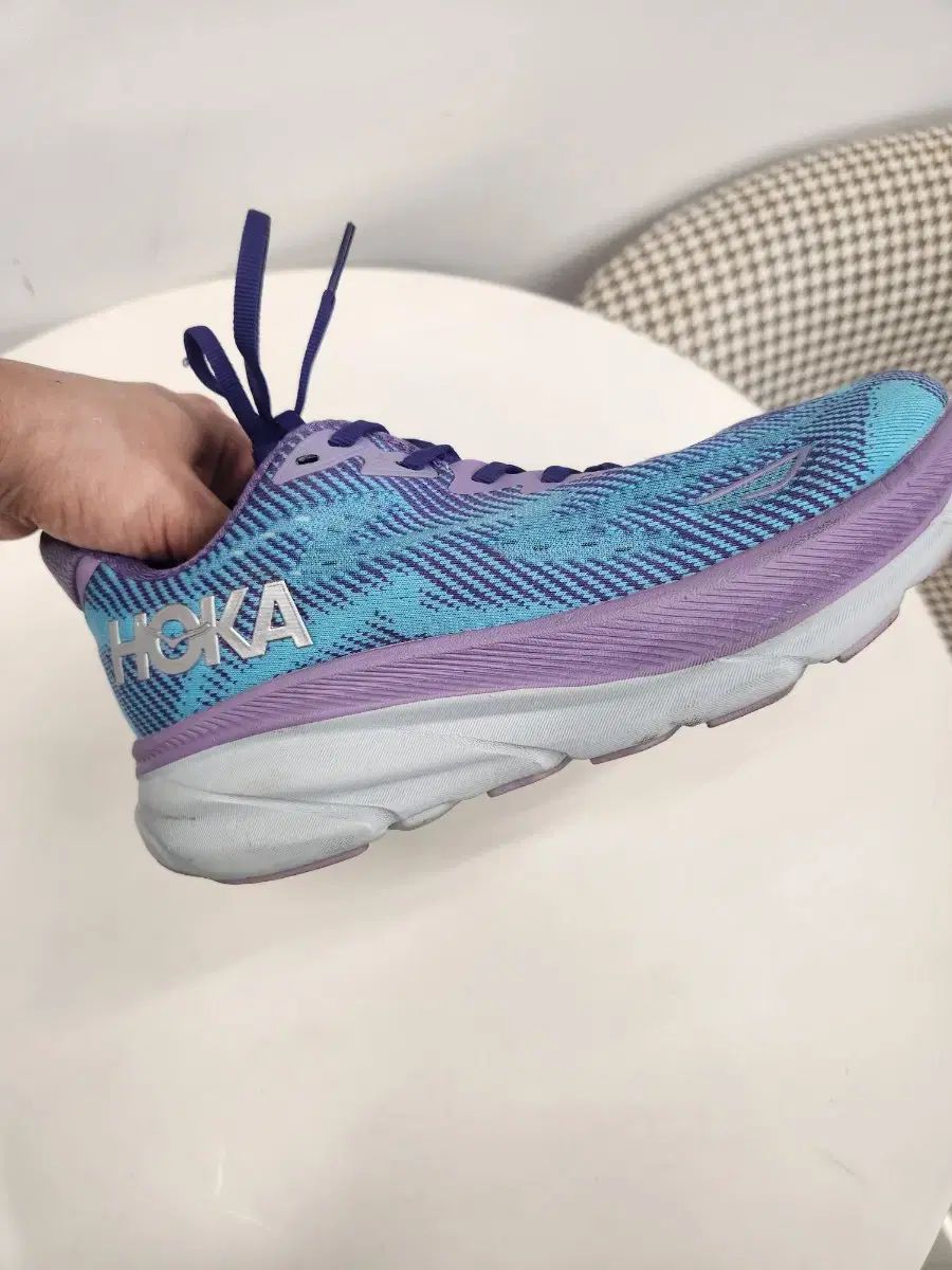 HOKA ONE ONE ホカオネオネ クリフトン スニーカー ブルー パープル