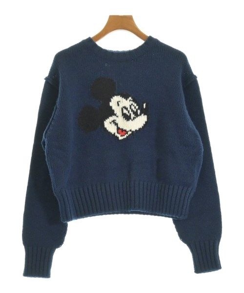 (古着)90s 短丈半袖ニットポロ ボーダー cityboy BEAMS BOY ニット・セーター レディース 【古着】【中古】【送料