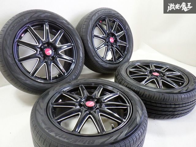 YOKOHAMA ヨコハマ luEarth-RV RV03 2025年タイヤ 205|55R17 95V エンケイ 17インチ 6.5J 53 PCD114.3 φ73 ホイール付 棚
