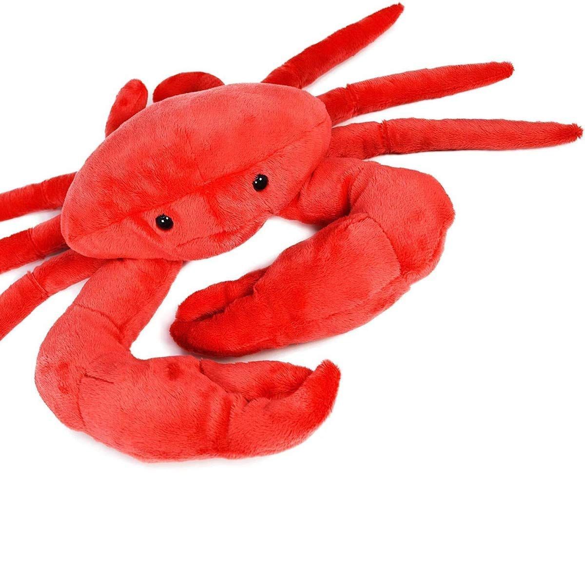 【新着商品】Tale Toys タイガーテールトイズ Tiger カニ 蟹 ぬいぐるみ リアル ビアハート 18インチ 45 ペット クラブ VIAHART 海 甲殻類 タラバガニ ズワイガニ日本
