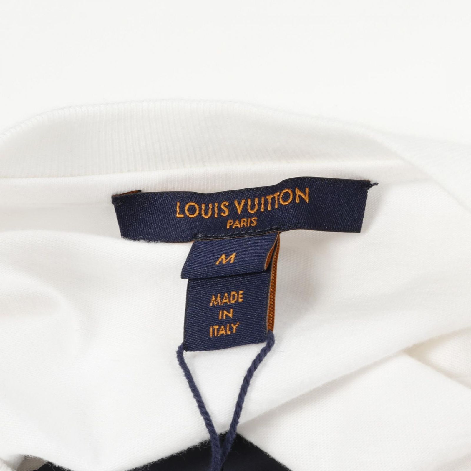 LOUIS VUITTON カットソー 反転ロゴプリント チェーンディテール LOUIS VUITTON ルイ・ヴィトン 反転ロゴプリント チェーン