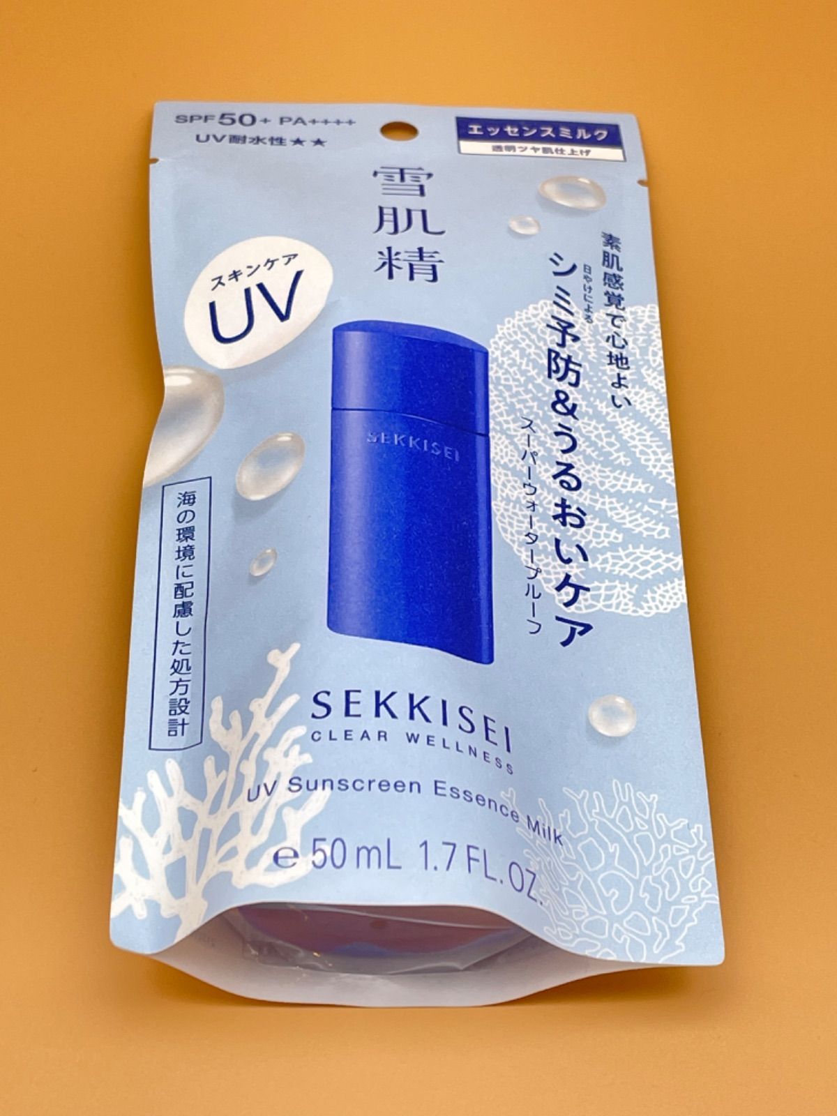 コーセー 雪肌精クリアウェルネス ＵＶエッセンスミルク ５０ｍＬ