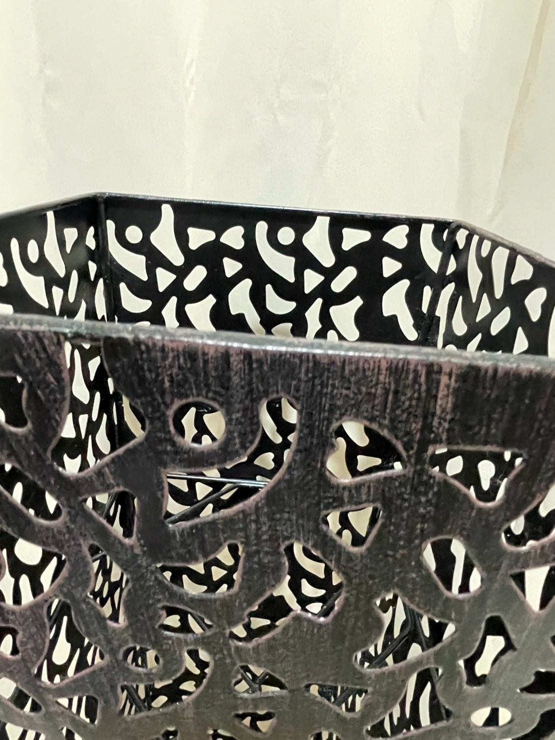 アイアン フラワースタンド 角型 柄抜き 花器 フラワーベース - メルカリ