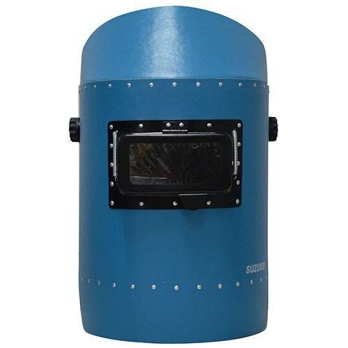 スター電器 スズキット ヘルメット面 ブルー P-897 用途 溶接時 の 溶接 ヘルメット 面 溶接 板金 建築 建設 鉄工 鉄骨 保護面