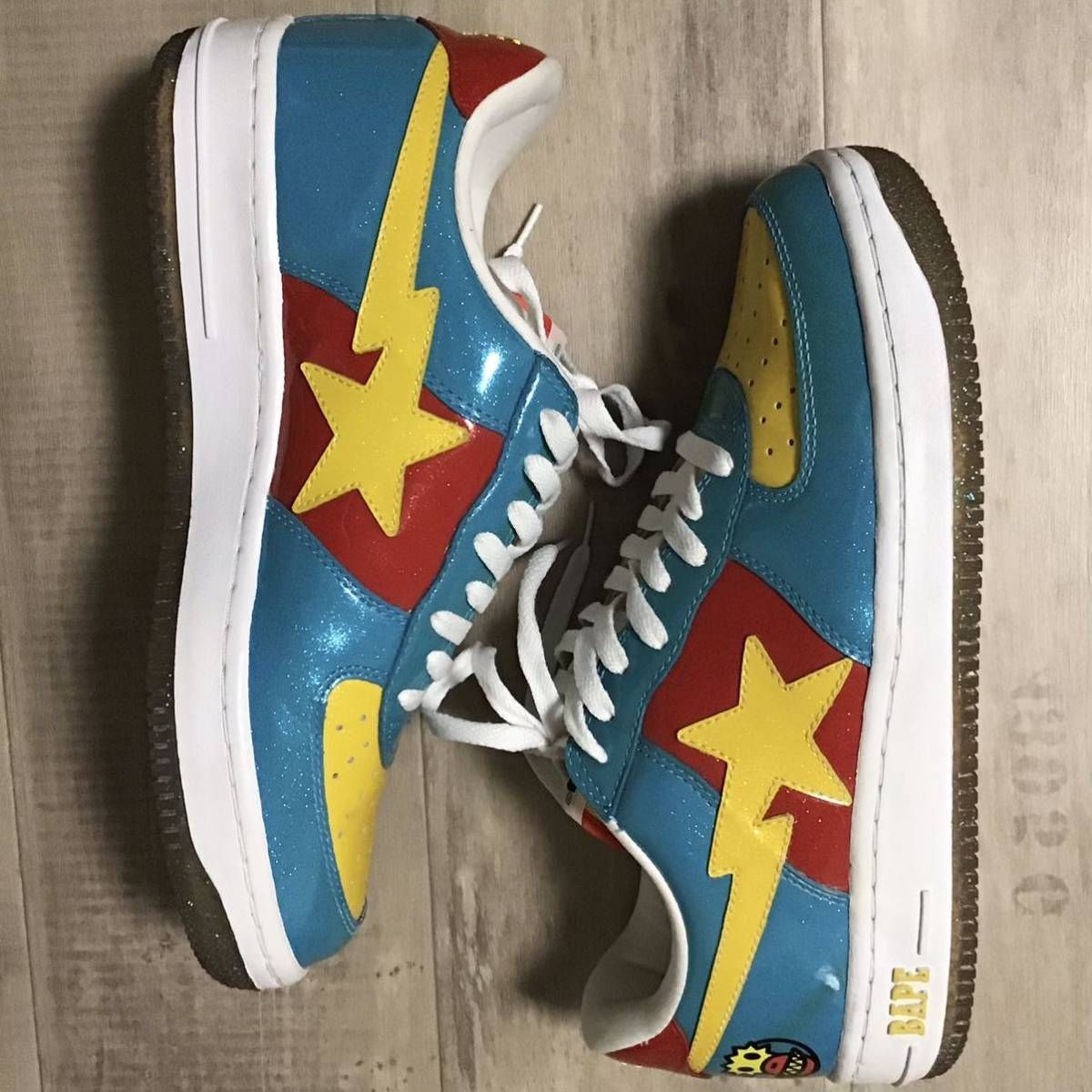 ナイキBAPE STA College ベイプスタ 水色 29cm us11 - スニーカー