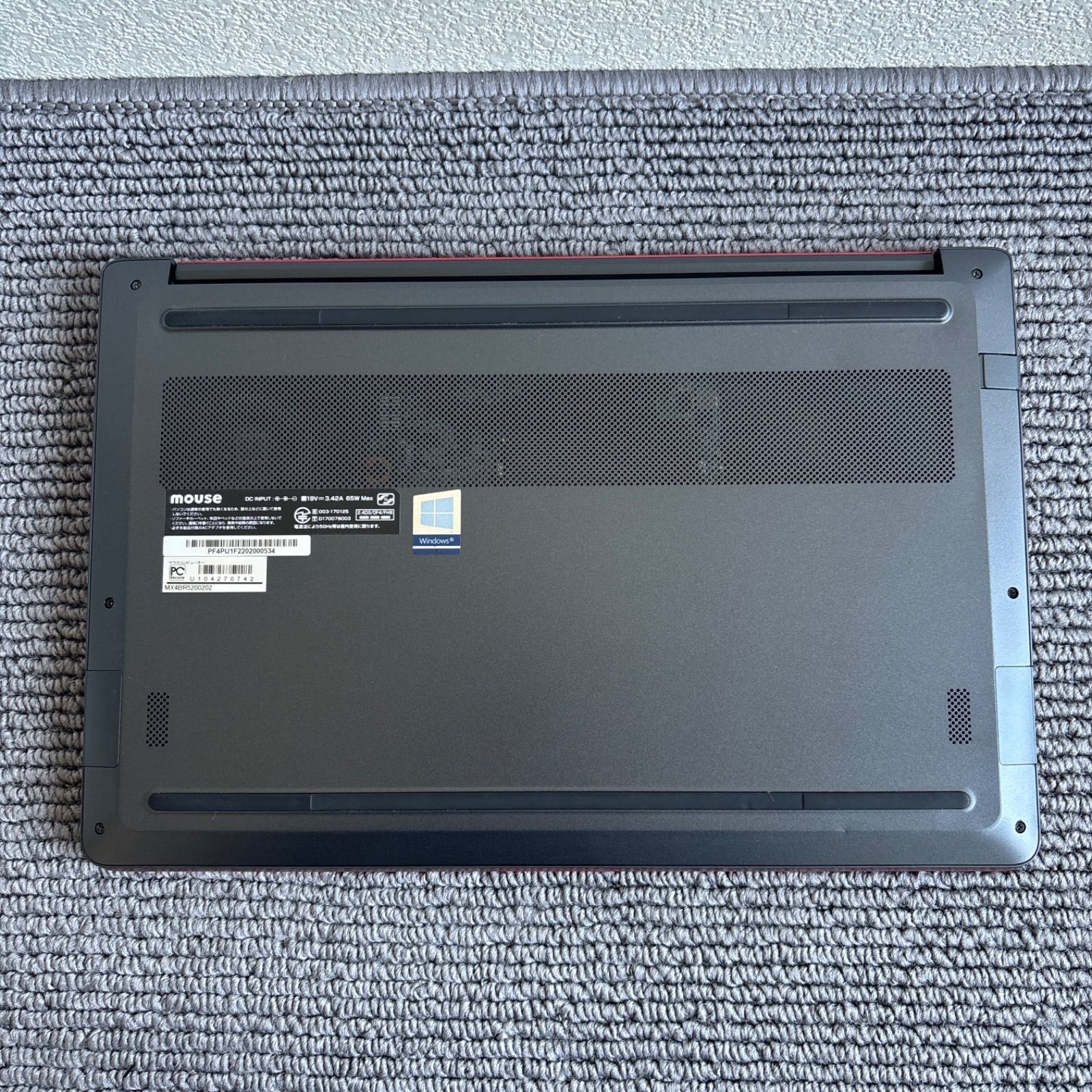 mouse computer MX4BR5200202 AMD Ryzen 5 3500U メモリ8GB SSD 256GB