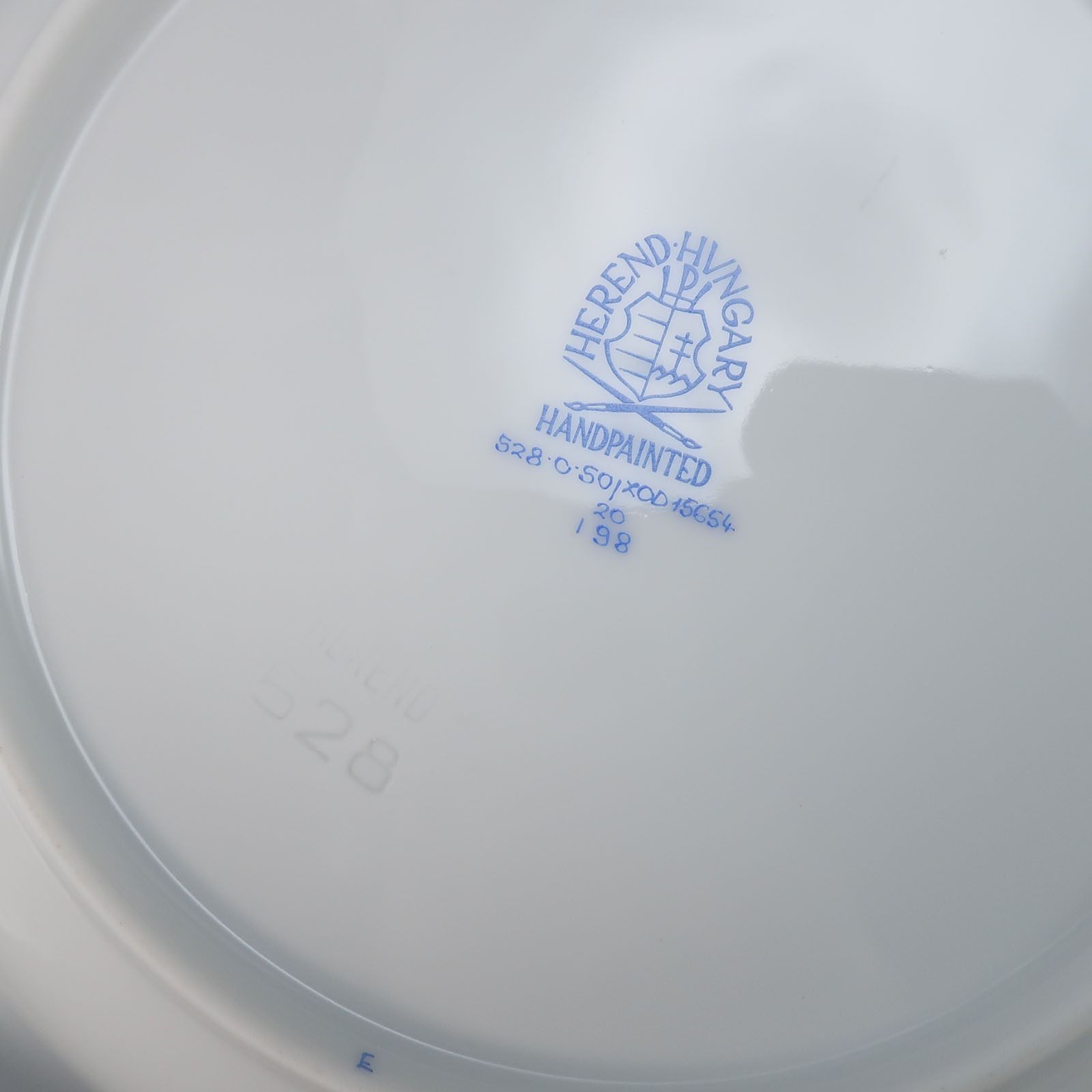 HEREND】ヘレンド 1999年 干支 ウサギ イヤープレート ZOD/52899 _