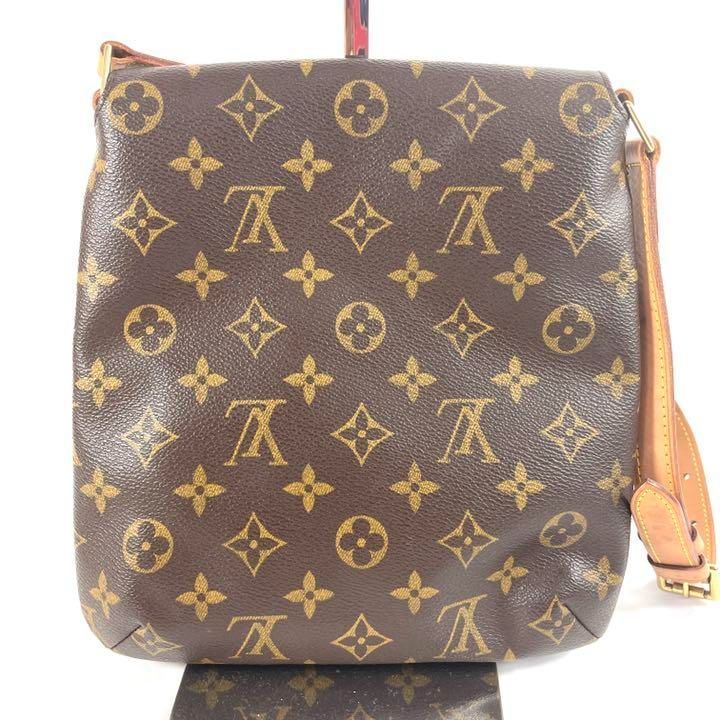 Louis Vuitton ルイヴィトン M51258 ミュゼットサルサ ショルダーバッグ モノグラム  縦 レディース 外出 旅行　ショッピング