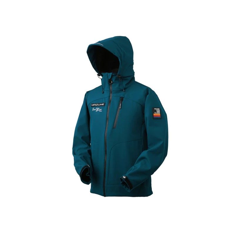 MZFW-873 mazume ウインドカットジャケット 3L ダークターコイズ | 防寒着 防寒ウェア ジャケット
