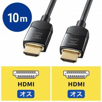 サンワサプライ 光ファイバウルトラハイスピードHDMIケーブル