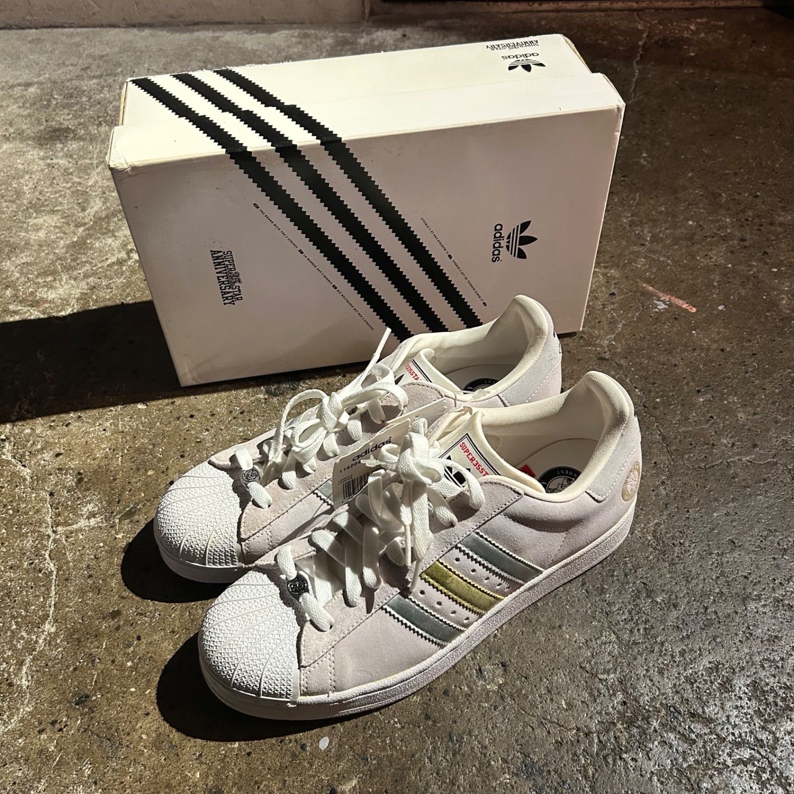 adidas SUPER STAR 1 MUSIC 35th BAD BOY 5000足限定 05年製 