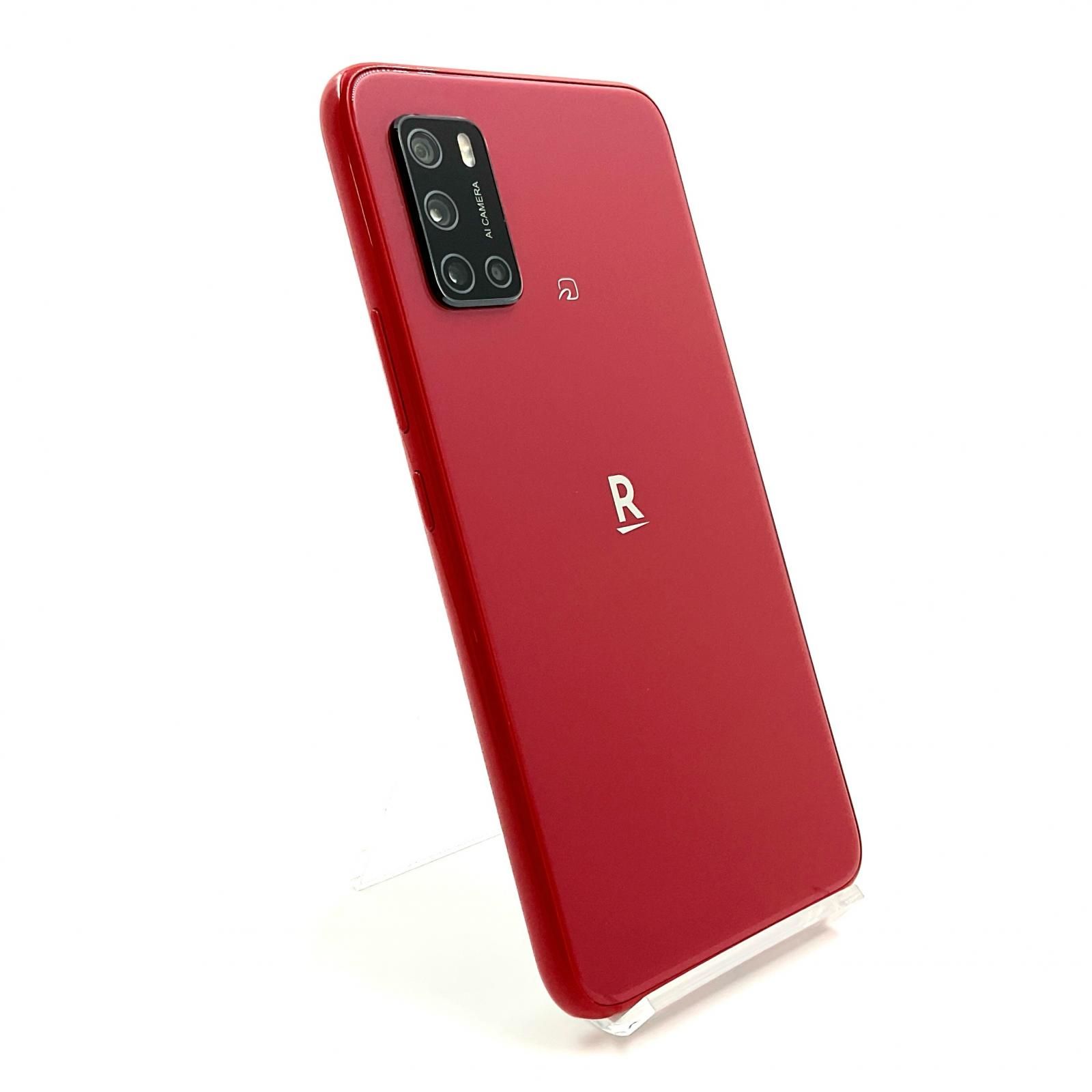 訳あり RAKUTEN BIG ZR01 クリムゾンレッド 128GB 楽天モバイル eSIM