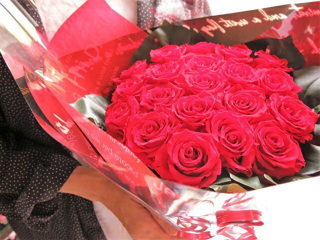 赤バラ 成人の日