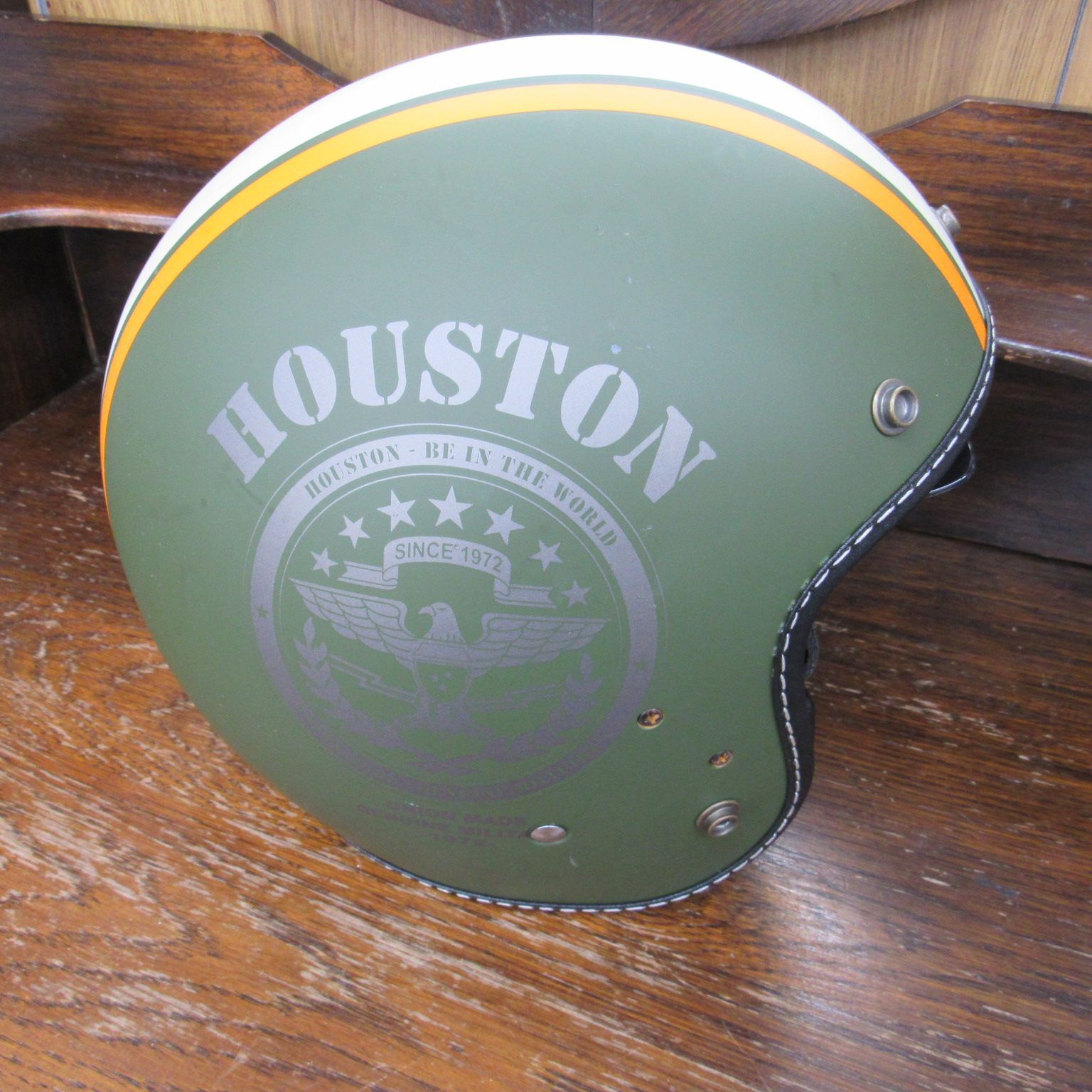 US AIR FORCE HOUSTON ジェットヘルメット バイクヘルメット