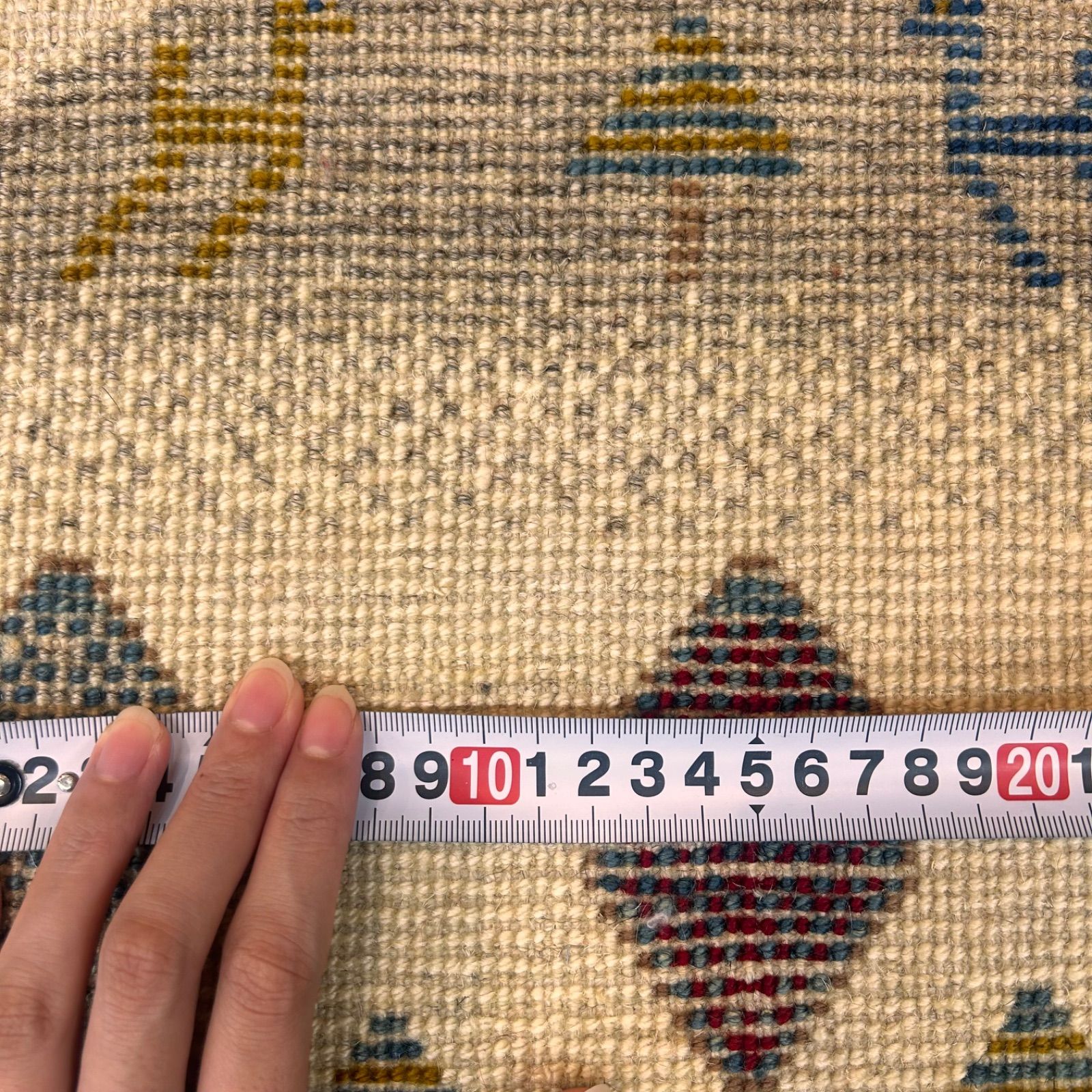 チェリーベアギャッベ チェリーベアギャッベ40×40