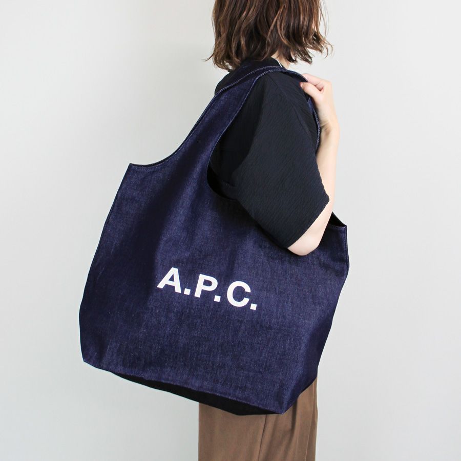 新品商品】A.P.C アーペーセー COHIZ M61565 NINON デニム トート