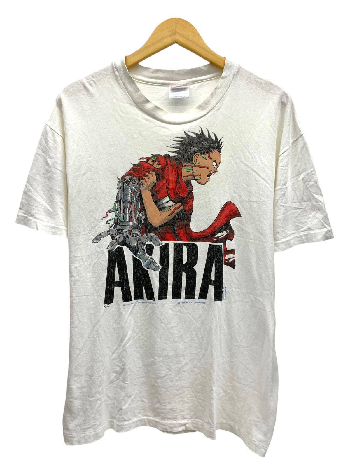 古着 80s AKIRA アキラ ヘインズ Hanesボディ Tシャツ 鉄雄 USA製 L 