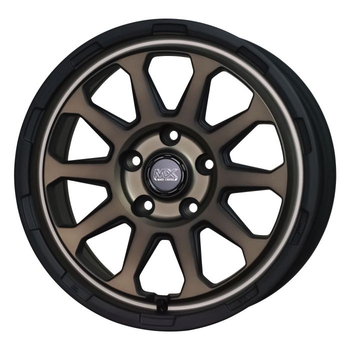 ホイール4本セット MAD CROSS RANGER マットブロンズ 17インチ 7J 45 5H-114.3