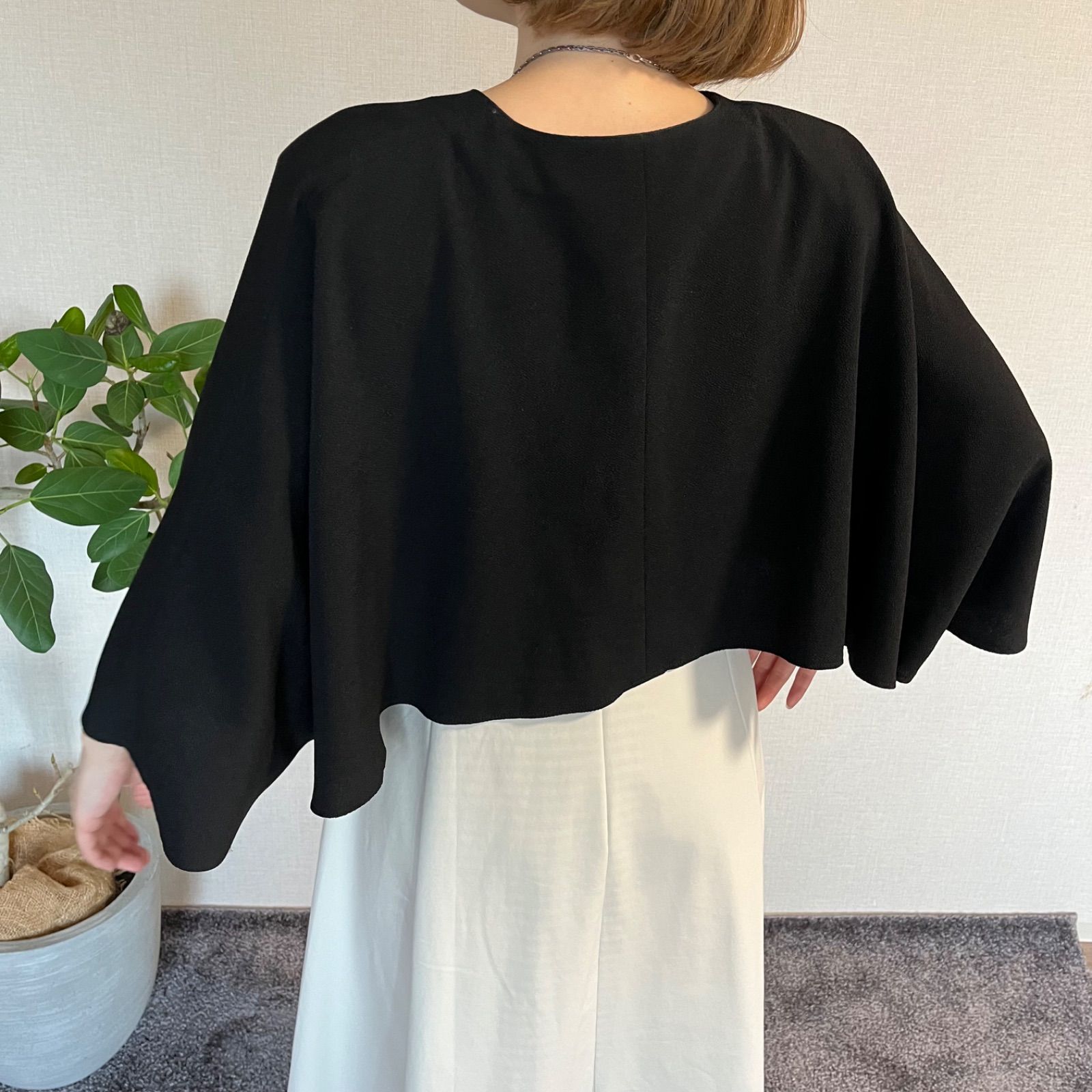 詩仙堂　リバーシブルポンチョ　ちりめん 詩仙堂 リバーシブルポンチョ ちりめん 詩仙堂リバーシブル