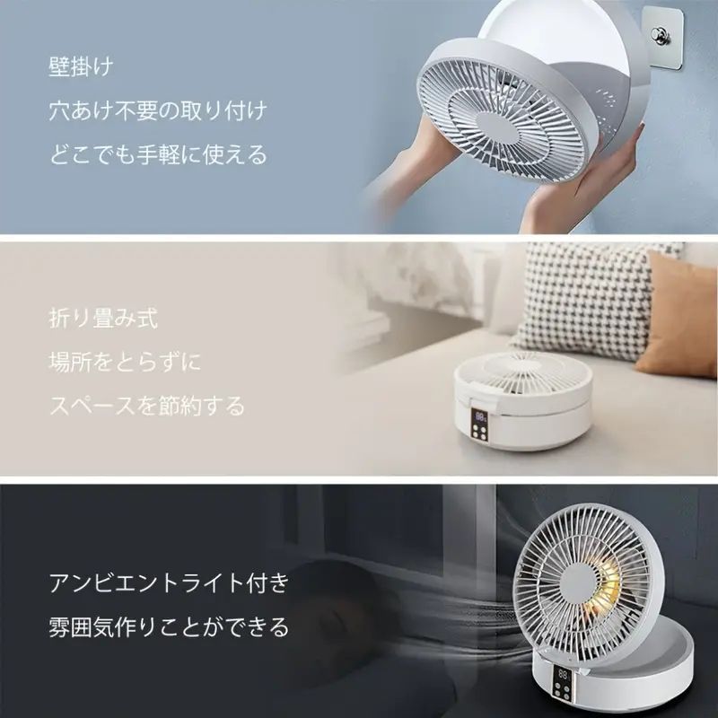 Zmir循環ファンは 寝室用循環ファン