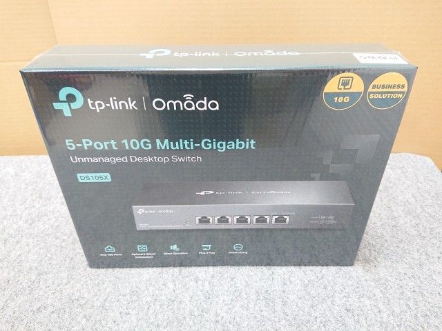 TP-Link Omada DS105X UN Ver.2 5ポート 10Gマルチギガビット アンマネージスイッチ