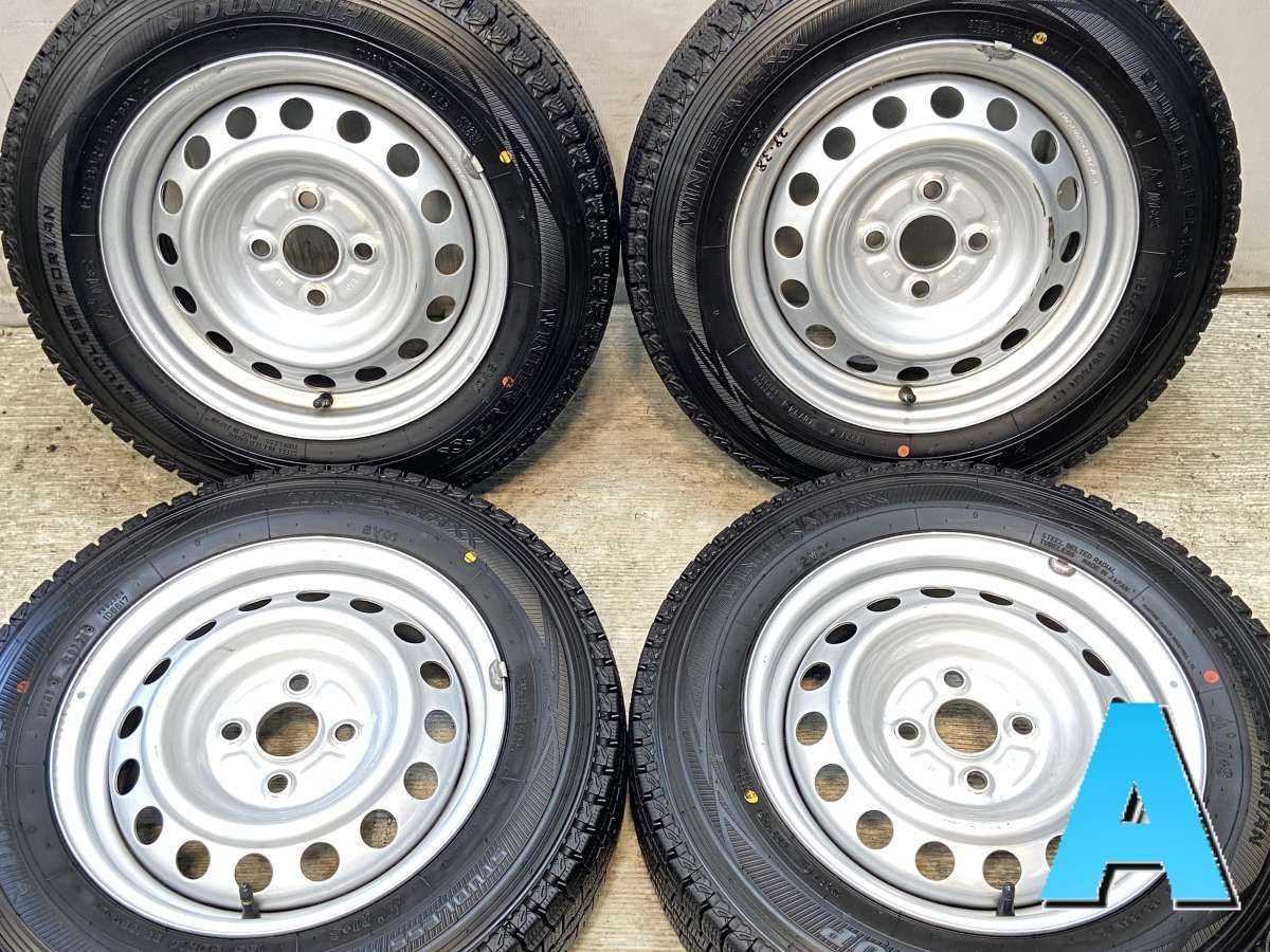 155|80R14 88|86LT ダンロップ ウィンターマックス SV01 トヨタ純正 L10 14x5.0 39 100-4穴 タイヤ スタッドレスタイヤ ホイールセット 4本セット w14250527009