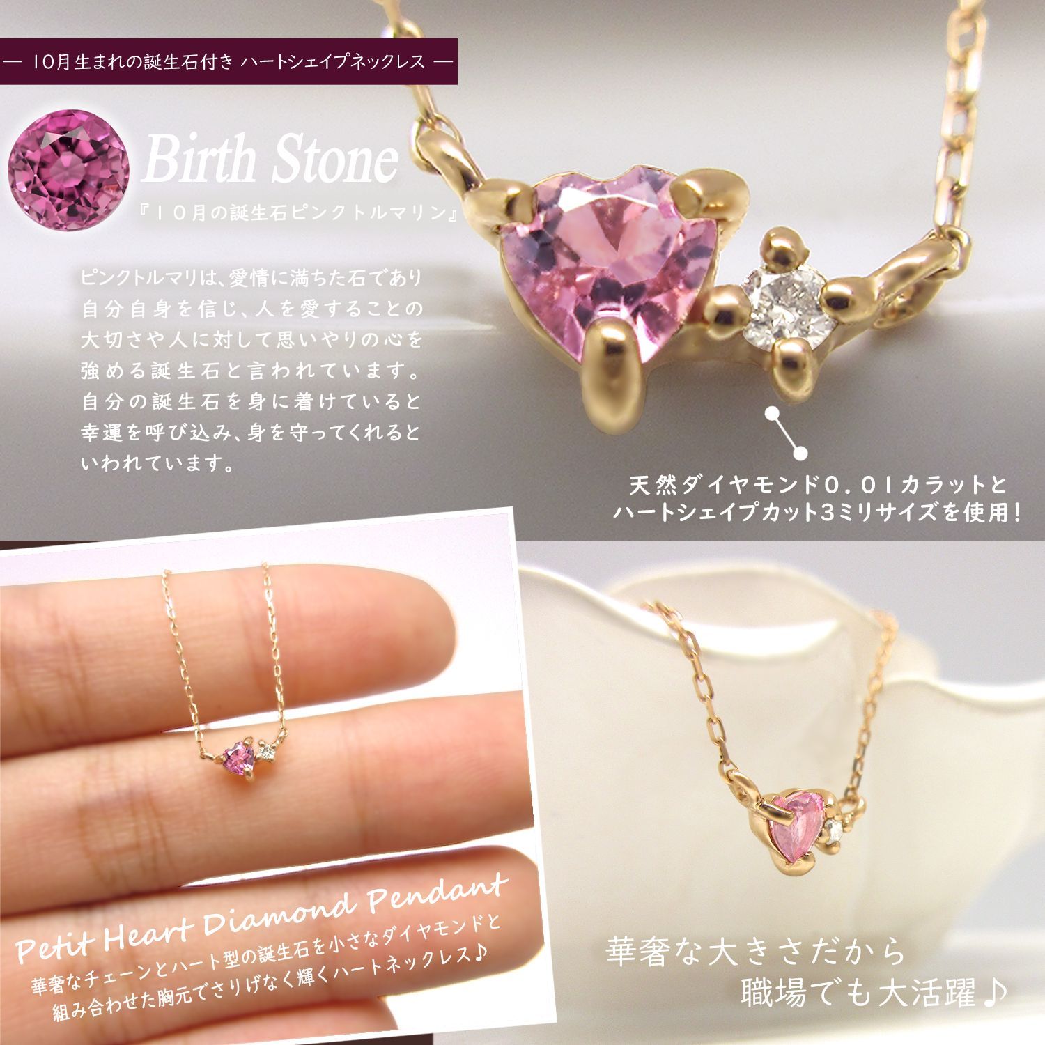 K18ピンクトルマリンリボン型リング❤︎ あぁ