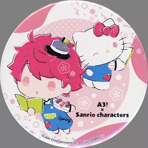 A3! エースリー 佐久間咲也 サンリオ 缶バッジ アクキー 156点 中古】バッジ・ピンズ 佐久間咲也×ハローキティ 「A3!(エースリー