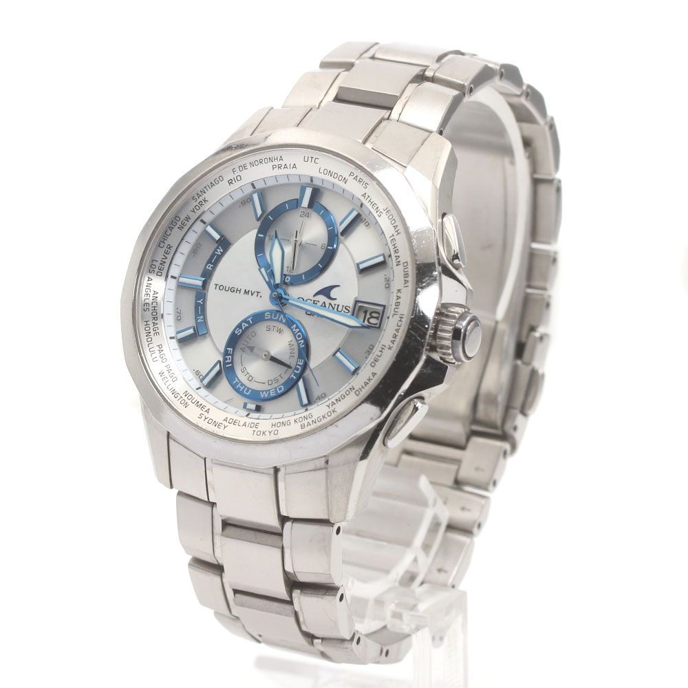 釣*)様 CASIO オシアナス マンタOCW-S2000PW-7AJF カシオ CASIO OCW-S2000PW-7AJF オシアナス マンタ