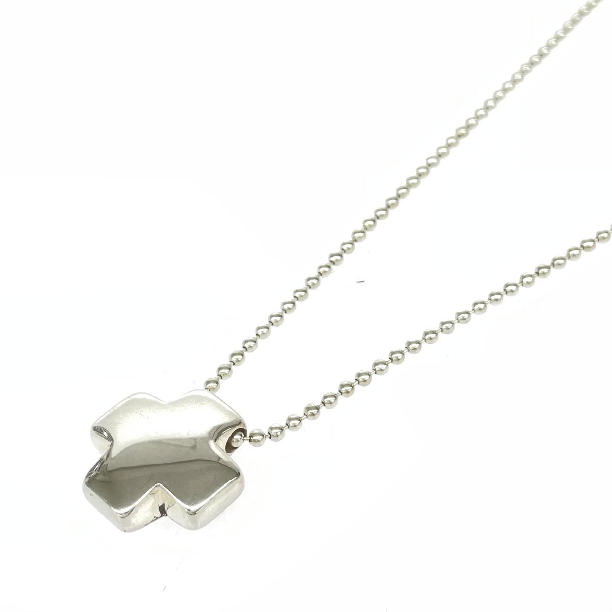 Tiffany & Co. ローマンクロス ボールチェーンネックレス 925 TIFFANY&Co. ティファニー SVネックレス ローマンクロス ボール