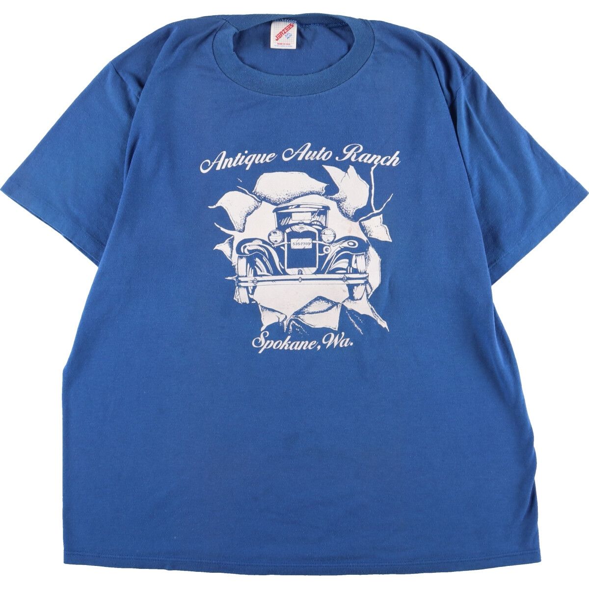 80年代 ジャージーズ Jerzees 両面プリント プリントTシャツ USA製 メンズL ヴィンテージ /eaa324298