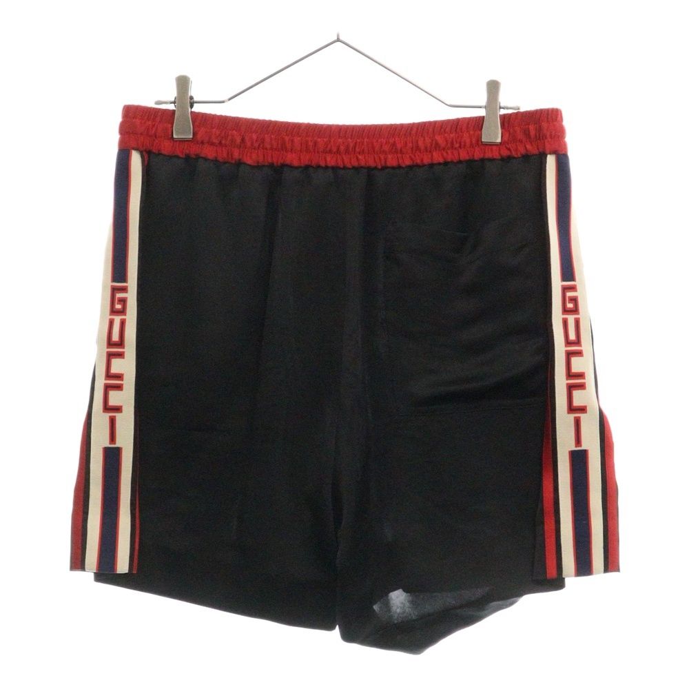 GUCCI (グッチ) 20SS ACETATE SHORTS W/STRIPE 522951 Z738C サテン