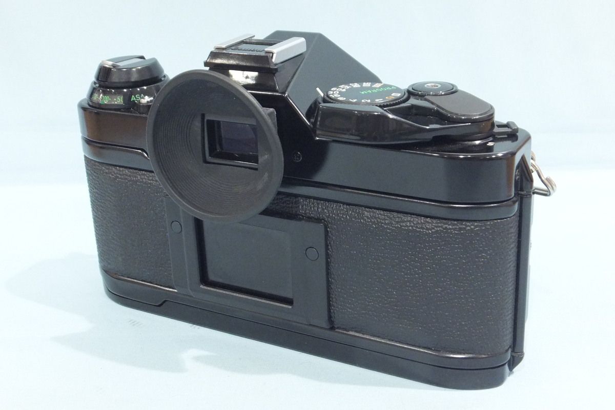 ◆動作品◆キャノン AE-1 プログラム ボディ ブラック　フィルムカメラ　中古 売り切れ CANON AE-1 BLACK（中古 フィルムカメラ 35mm 一眼レフ