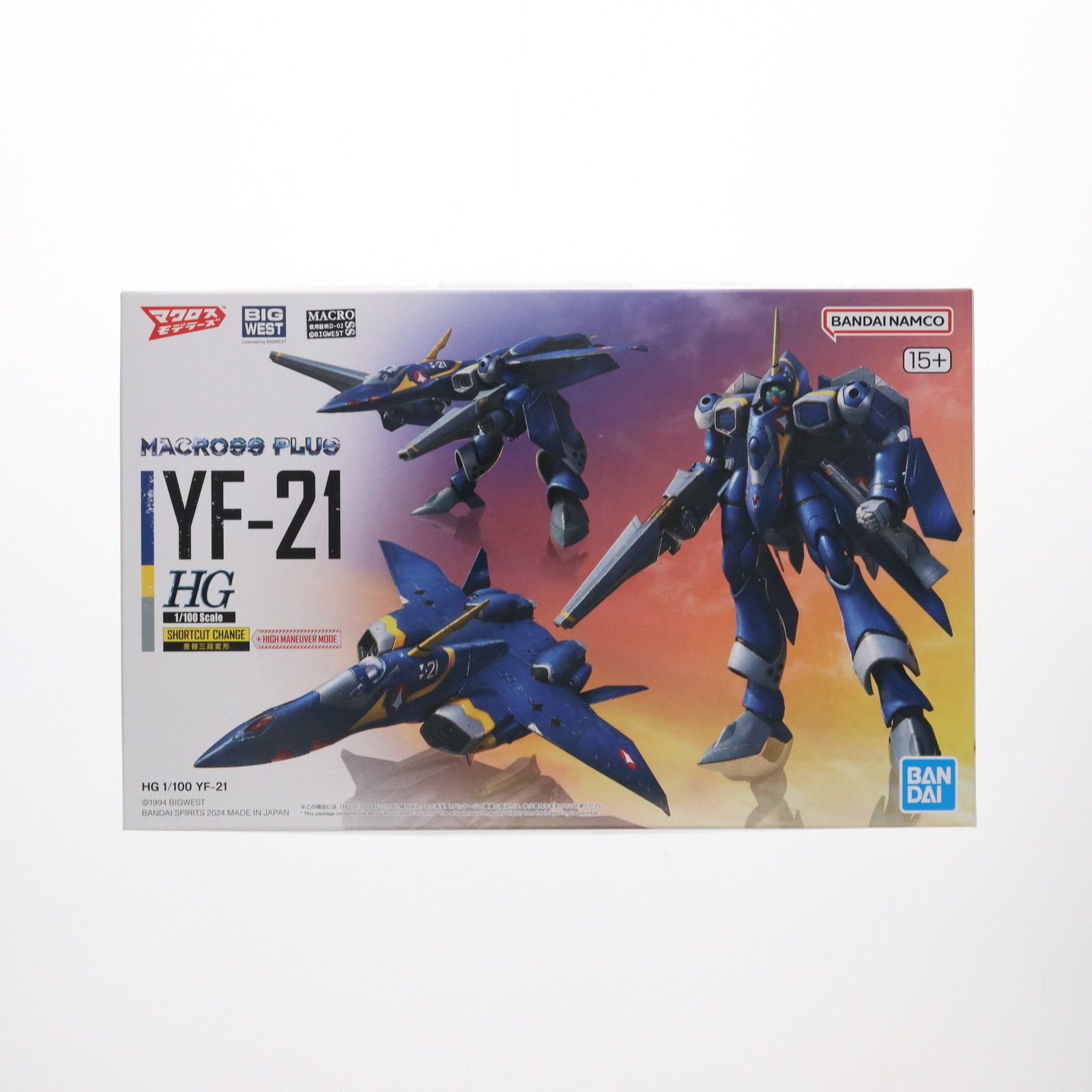HG 1/100 YF-21 マクロスプラス プラモデル(5066280) バンダイ