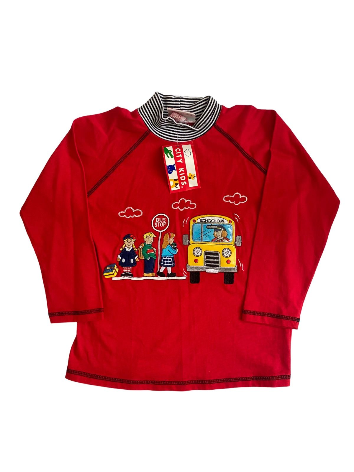 【Size120】dead stock  CITY KIDS 長袖Tシャツ  ヴィンテージ US古着 アメリカ 輸入