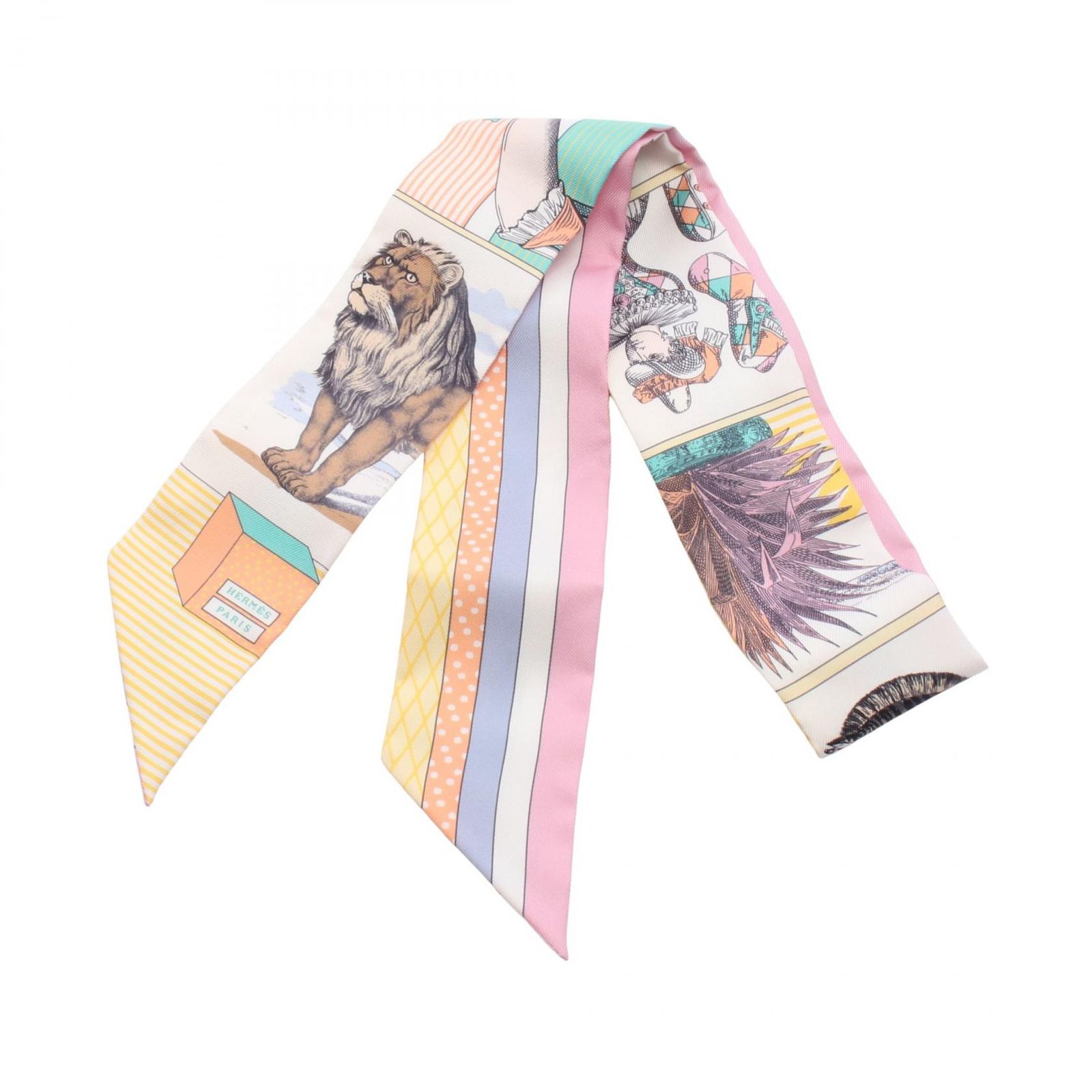 エルメス HERMES スカーフ ツイリー GRAND THEATRE NOUVEAU