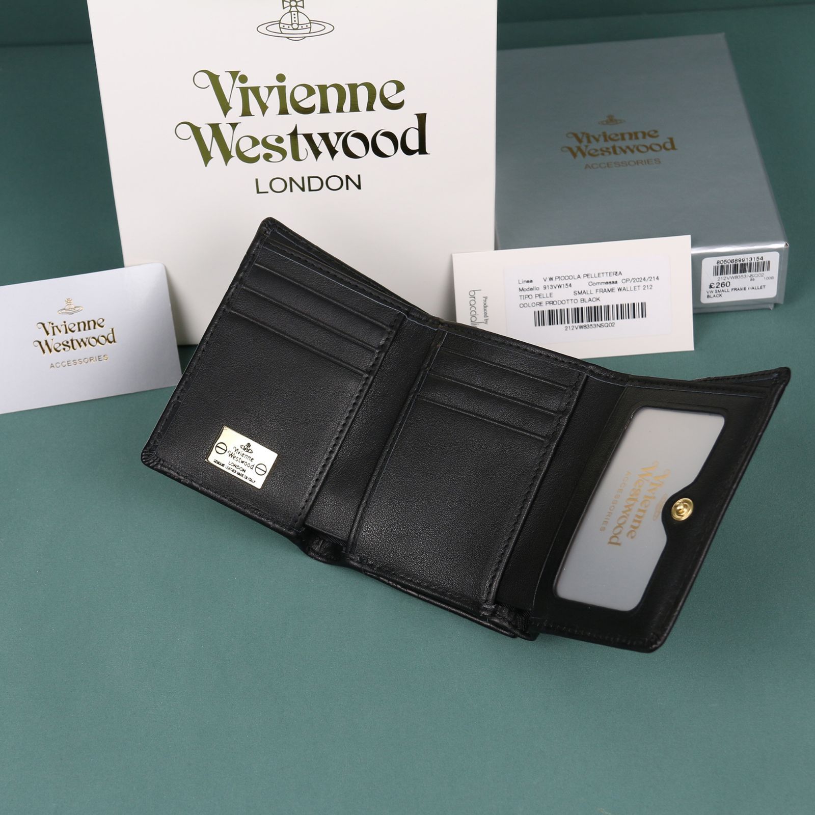 Vivienne Westwood がま口財布 ミニ財布 913VW154 黒 Vivienne Westwood がま口財布 ミニ財布 913VW154 黒 - メルカリ