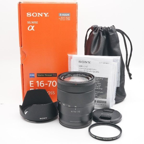 SONY 16-70mm F4 SEL1670Z フィルター付き | givingbackpodcast.com