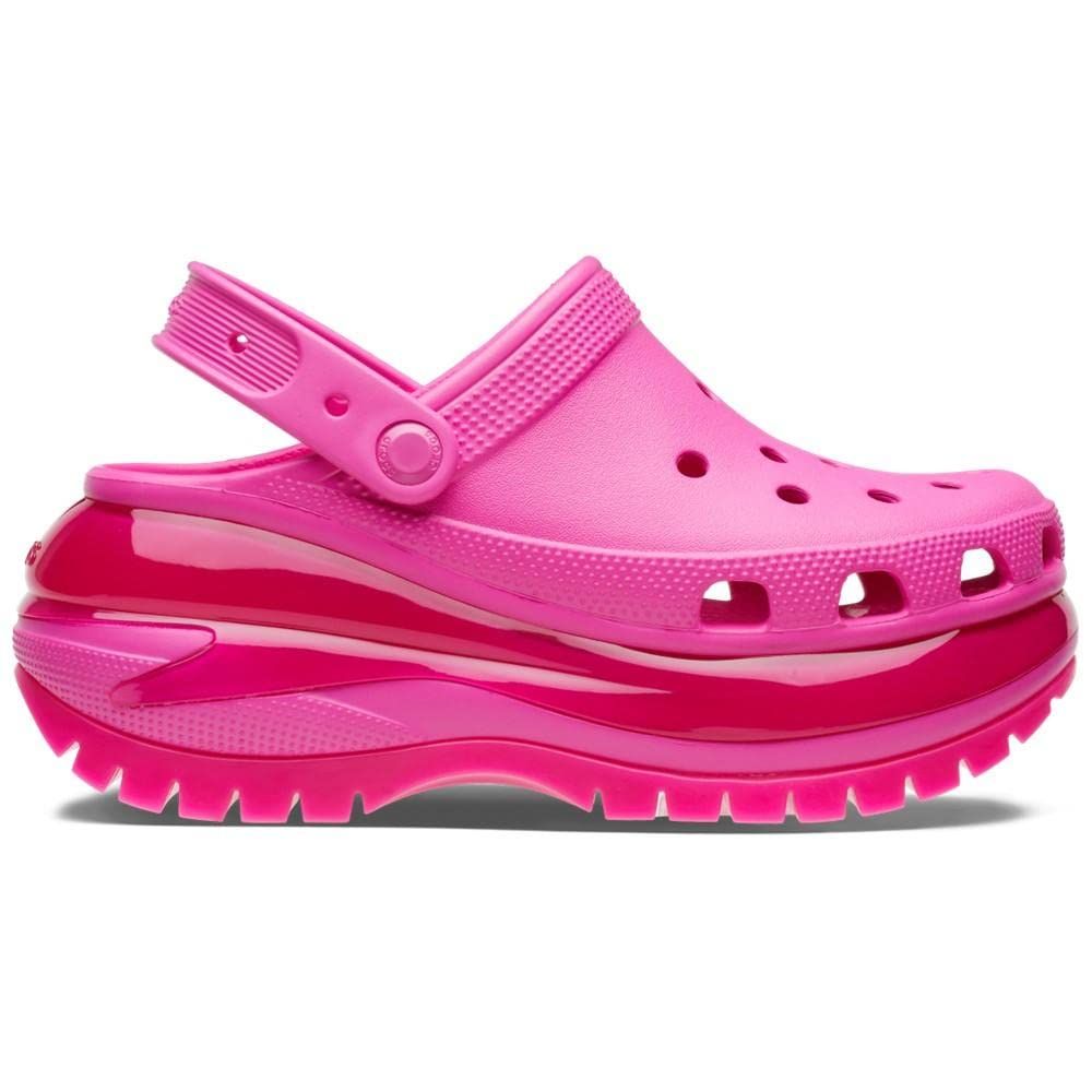 クロックス crocs スポーツサンダル メガ クラッシュ クロッグ ピンク 207988-6UB-2025T タウン 街履き カジュアル レジャー ピンク|２５．０|Men s Lady s